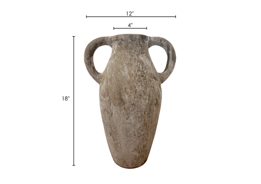 Vespa Vase Ancient Rust