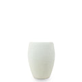 Buy round circular planters in Bnagalore online. White planters that have a beatutiful texture in Matt white available online in India