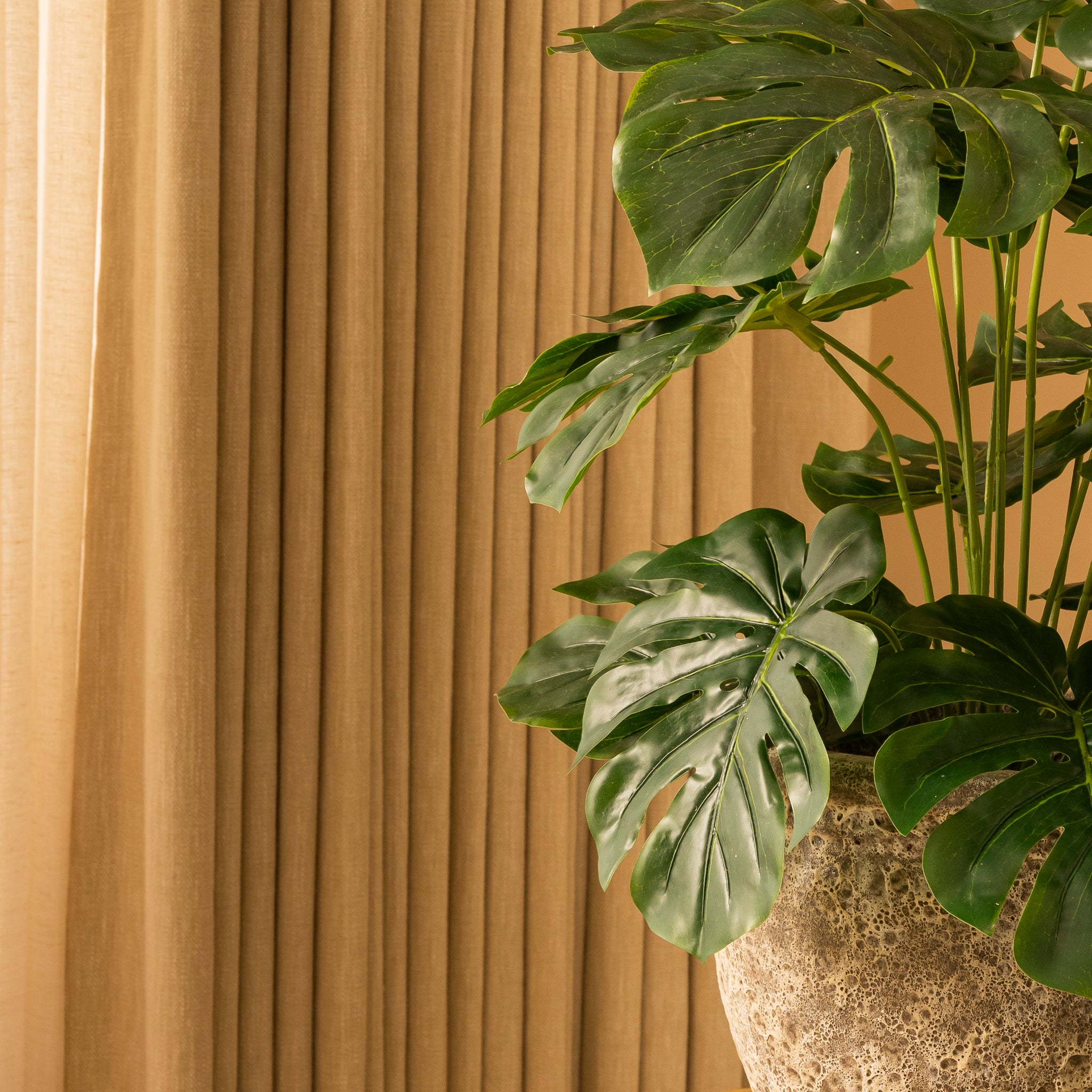 Faux Monstera Plant