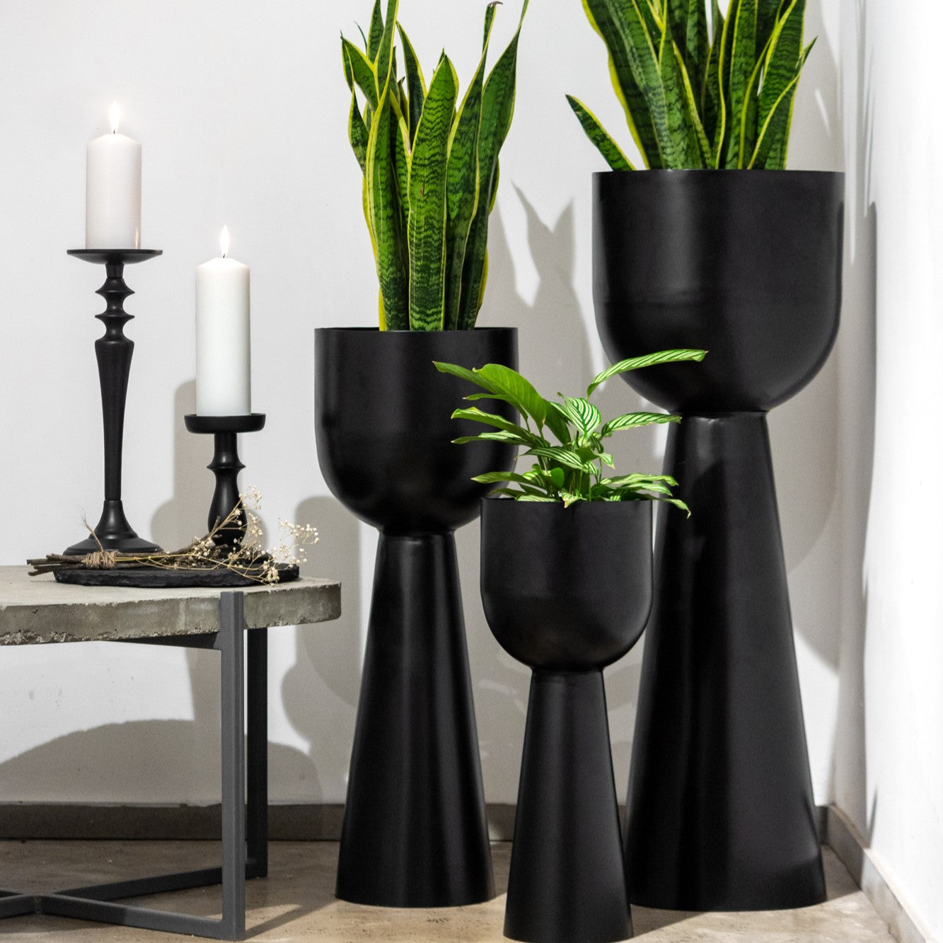 Buy trending metal planters online india