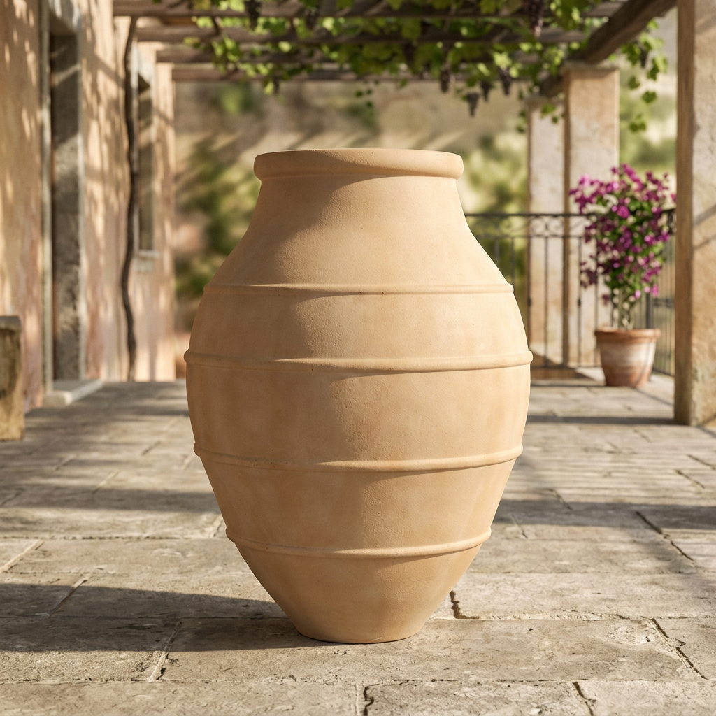 Sand Beige planter veranda styling