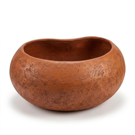 Boca GRC Planter, empty front view