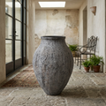 Stone Grey planter entryway styling
