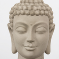 Zen Buddha FRP Sculpture, texture and fine details