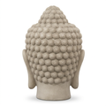 Zen Buddha FRP Sculpture, AI-approximated back view