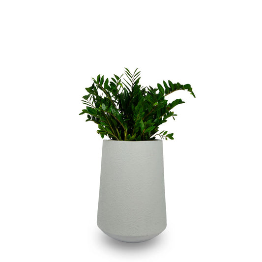 Halo Grey Round Planter