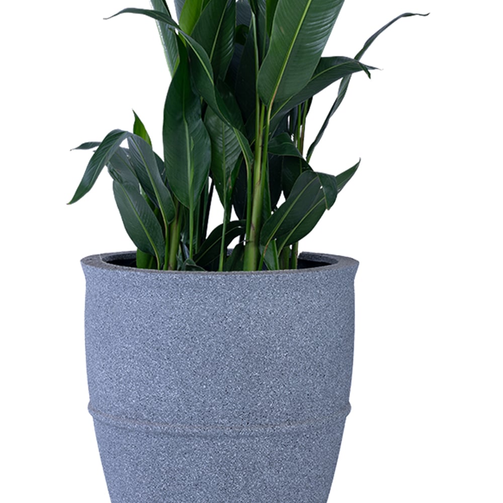 By Sunflower Planter Pot by Studio Palasa online India. This Outdoor and Indoor grey planter pot can be used to plant large trees or tall plants. Buy Planters online India