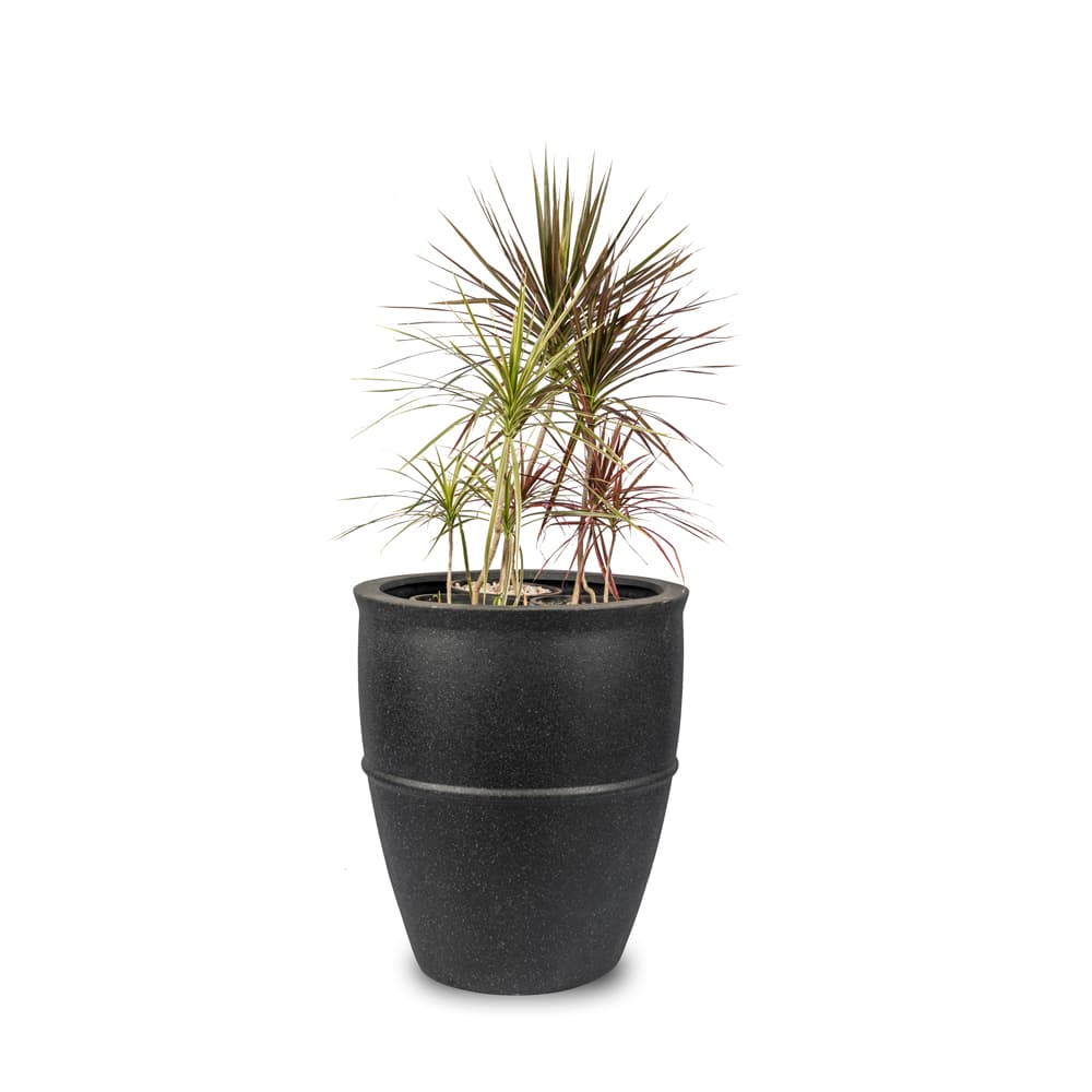 By Sunflower Planter Pot by Studio Palasa online India. This Outdoor and Indoor Black planter pot can be used to plant large trees or tall plants. Buy Planters online India