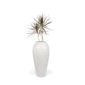 The white Trado S FRP planter is versatile and durable, suitable for both indoor and outdoor use. This indoor or ourdoor planter can be used in contemporary or traditional homes or offices and even garden spaces. Use The white Trado Planter Pot as a statement piece and is available in 3 colours.